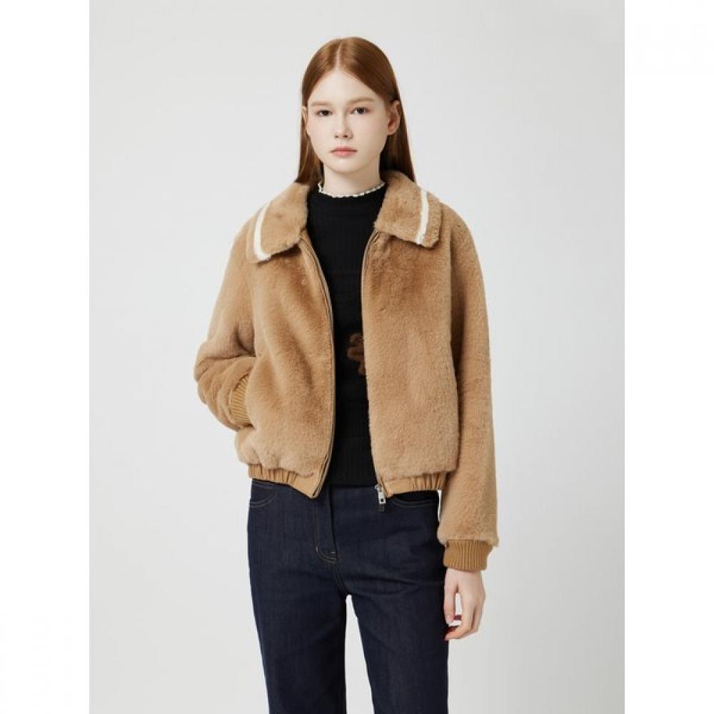 Cc Collect Fur Zip Jacket C254psj311