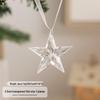 Crystal Snowflake Ornaments: Creative Christmas Tree & Wedding Decorations