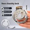 New Male Chastity Device Flat Cat Claw Stainless Steel Chastity Lock Cock Cage Open and Close Rings Sexy Toy for Men Gay Couple