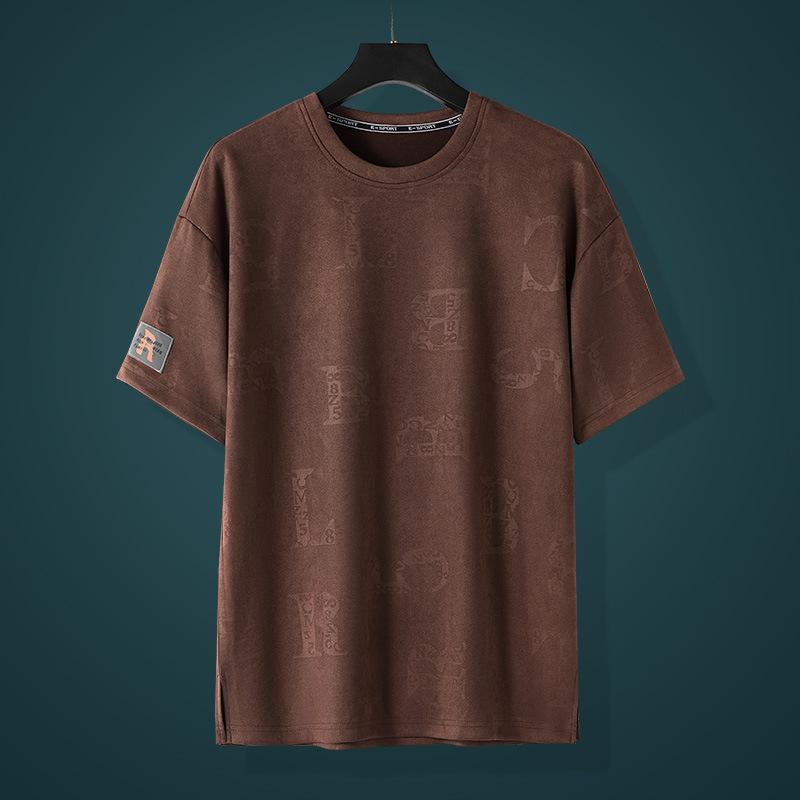 Short Sleeve T-shirt Men's Summer Loose T-shirt Plus Size T-shirt