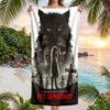 Large Beach Towel Quick Dry Absorbent Towel For Beach IndoorPet Sematary