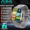 2026 Новые двухчастотные GPS-смарт-часы для мужчин, 1,96-дюймовый HD AMOLED-экран, компас, Bluetooth-звонки, 5ATM водонепроницаемые, спортивные смарт-часы