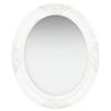 VidaXL Wall Mirror Baroque Style 50x60 Cm White 320348
