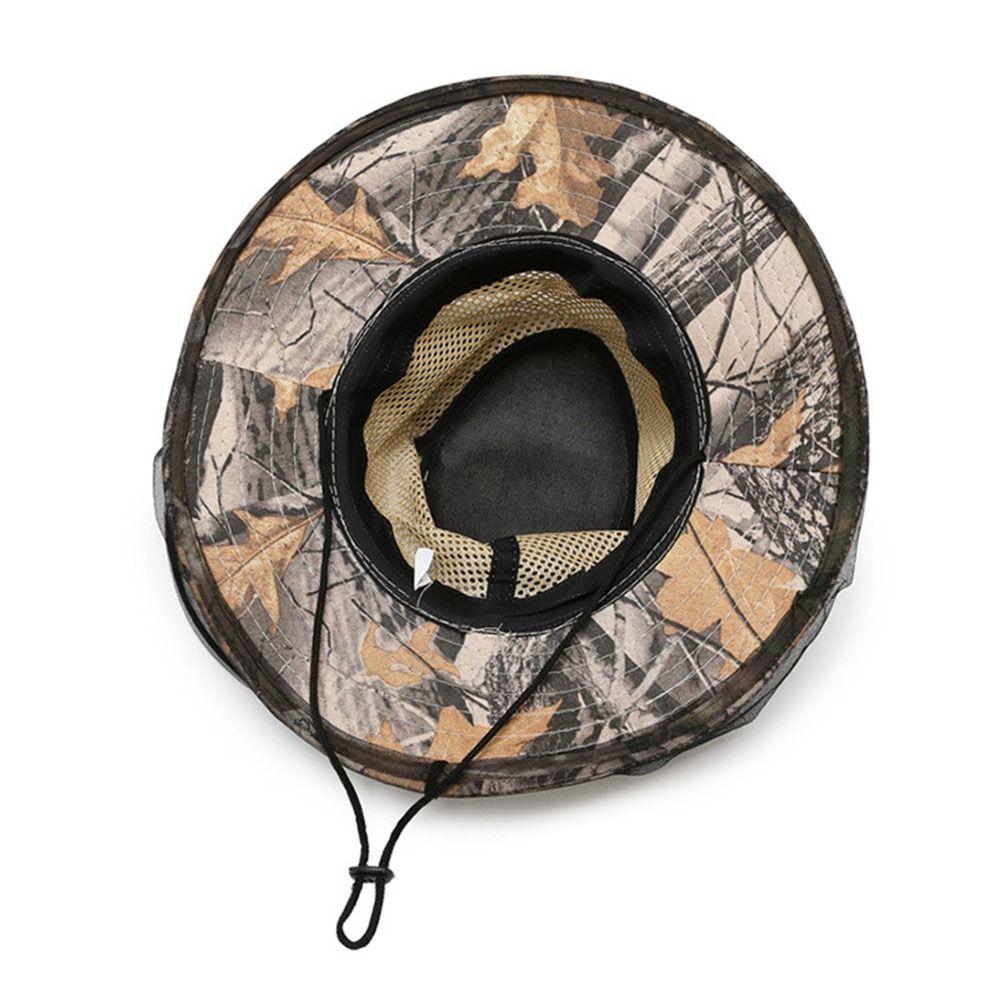 Foldable Fishing Sun Cap Outdoor Sunscreen Insect Proof Cap Summer Bucket Hat  for Men Women