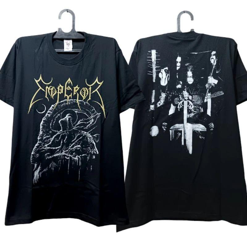 Готические Punk Rock Топы GORGORTH Black Metal Футболка Хлопок Короткий Рукав Принт Повседневная Свободная Уличная Одежда Винтажные Футболки Унисекс