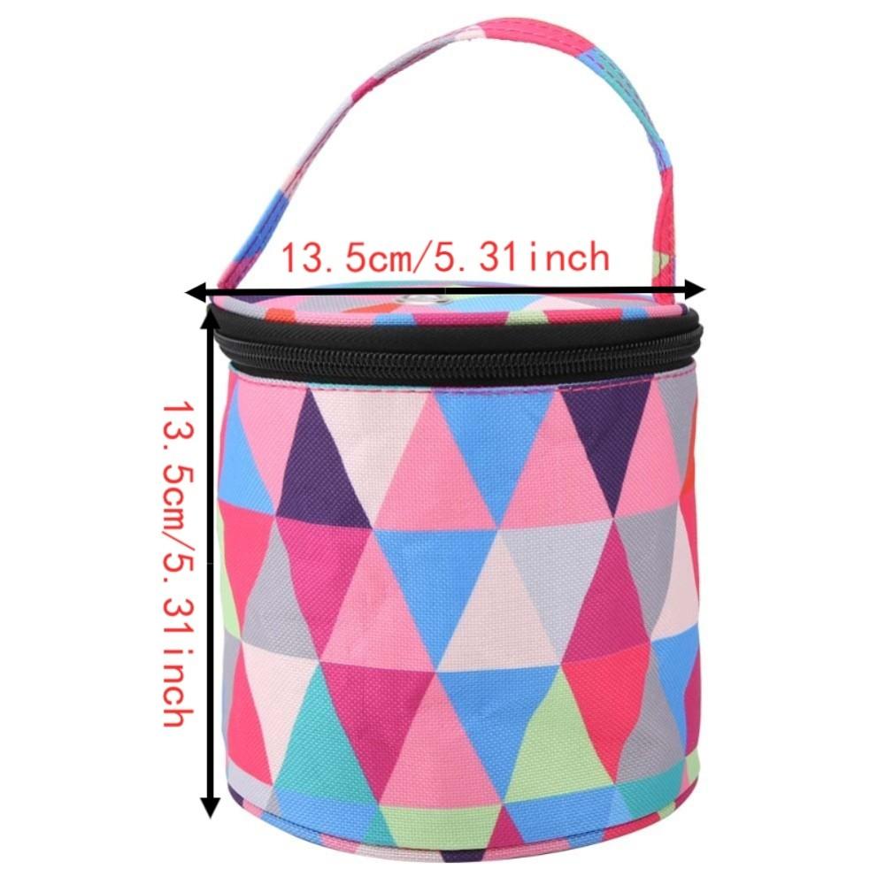 Multi Color Yarn Storage Bag Small Size Yarn Holder Organizer Knitting Crochet Bag For Travel