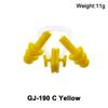 1Set 11G  Soft Silicone Elastic Unisex Nose Clip Earplugs Waterproof Swimming  Ear Plugs Surf Diving Pool Accessories