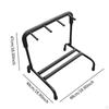 Ukulele Violin Stand Banjo Holder with Heightened Bottom Legs Floor Support Rack for