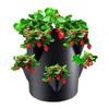 Thickened Non-Woven Strawberry Planting Bag With 6 Side Grow Pocket Garden Strawberry Outdoor Plant Bag Planting Pots