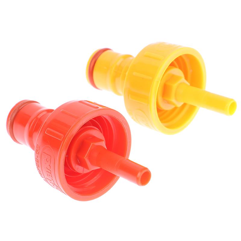 Крышка для газирования ПЭТ-бутылки с шариковым замком и счетчиком давления