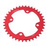 32/34/36/38T BCD 104, стальное одинарное кольцо цепи для горного велосипеда, запасные части (Красный 38Т)