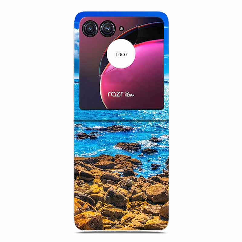 Чехол для телефона Motorola Razr 50 Ultra Case 50Ultra Прозрачный Пластик / ПК Жесткий Coque Для Moto Razr Plus 2024 Складной Чехол 6.9" Funda