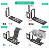 Vertical GPU Mount Bracket 2Slots Graphics Card Holder with Hardware eGPU Dock External GPU Docking Station Black with Screw Kit