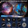 Planetarium Galaxy Projecto Star Projector 360°Rotation Mute Design HD Image Timing for Bedroom Birthday Christmas Decor