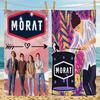 Микрофибровое пляжное полотенце M-Morat Band Впитывающее Быстросохнущее Мягкое Для йоги Плавания Курорта Альпинизма