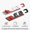 3D C63S Letters Rear Trunk Badge Emblem Decal For Benz W205 C Class C63 S AMG Car Styling Accessories Gloss Black Chrome