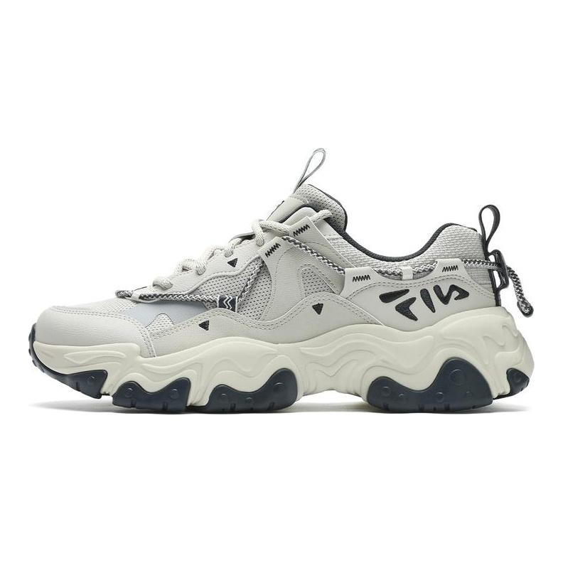 Fila Fluid 5 Кошачья лапка 5 Модные Универсальные Спортивные Ретро Тренд Низкие Кроссовки Повседневная Обувь Мужские кроссовки Серо-зеленый F12M432101FSH