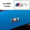 For BMW M X1 X3 X5 X6 X7 E30 E90 M3 E84 E83 F25 E91 E60 Car Trunk Styling 3D Chrome Metal Sticker Body  Sticker Accessories