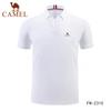 Spring and Summer High Quality Washed Cotton New Embroidered Polo Collar Shirt Couple Polo Shirt