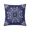 Custom Bohemia Ethnic Mandala Flower Cushion Cover 45x45 Cm Polyester Throw Pillow Case For Sofa Decoration Bedding Pillowcase