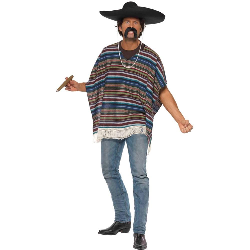 Smiffys Мужское аутентичное пончо