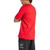 adidas Футболка Adicolor Trefoil Better Scarlet для мужчин в уличном стиле IR8009