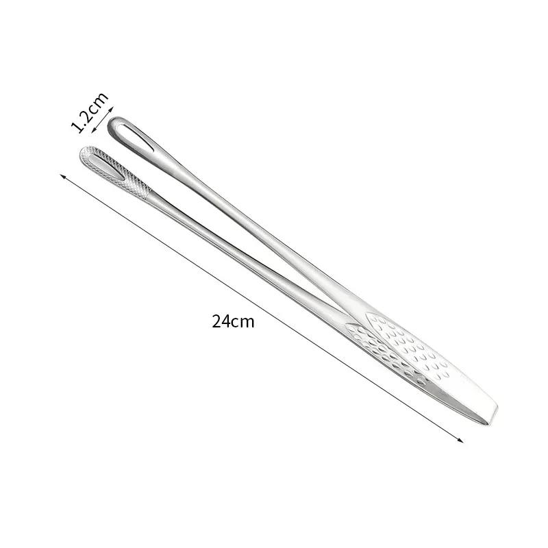 Kitchen Tongs Stainless Steel Barbecue Tongs Clip BBQ Grill Meat Tongs Cooking Tweezers for Food Utensils Kitchen Tools