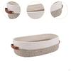 Basket Cotton with Handle, Storage And Bathroom Organizer Container