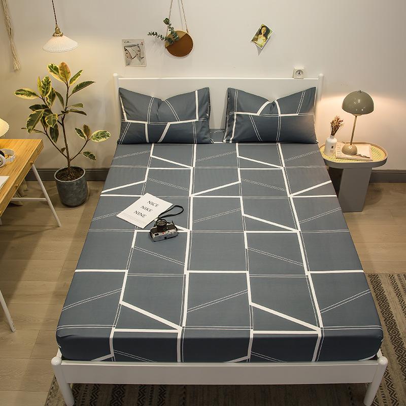 Хлопковая наволочка для шапки-кровати, трехсекционный защитный чехол Simmons, нескользящий наматрасник