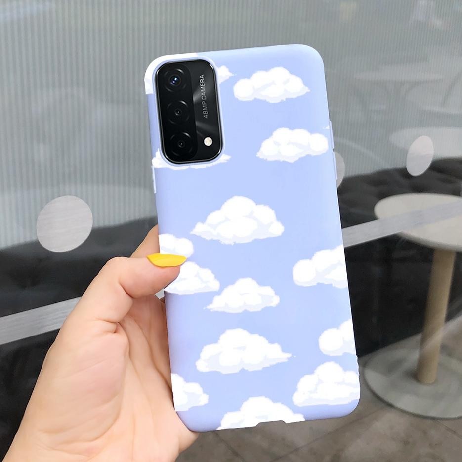 For Oppo A74 4G Case CHP2219 New Fashion Soft Silicone Phone Back Cover For Oppo A74 5G OppoA74 A 74 Cases Fundas Cartoon Bumper