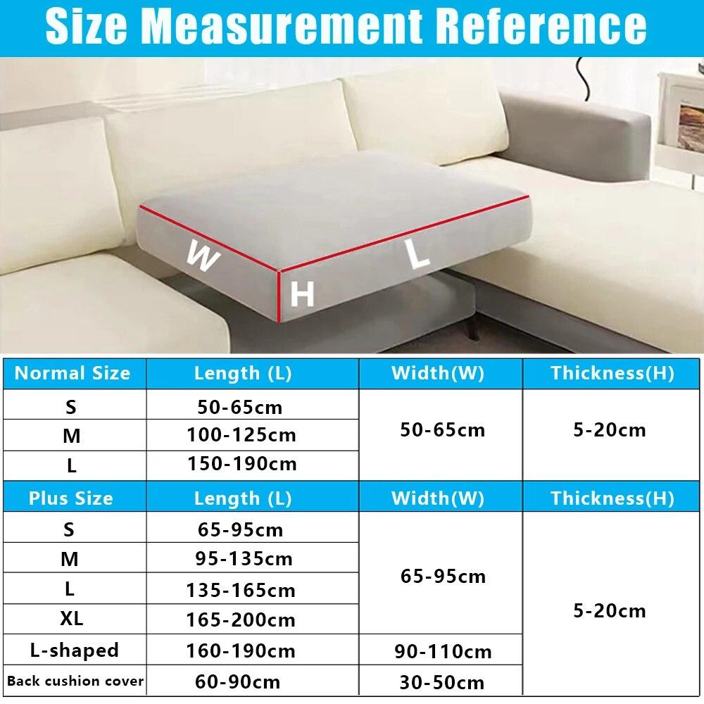 Жаккардовые эластичные чехлы на диван для гостиной, однотонный диван, сиденье, диван, чехол, серая защита для мебели, толстый чехол для дивана из спандекса