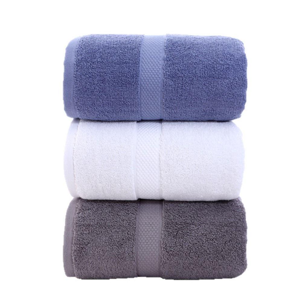 Absorbent Bath Towel Pure Cotton Adults Serviette Towel Hand Towel Beach Towel Hotel