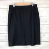 Italian Luxury/BOTTEGA VENETA/Suit Skirt/Back Zip/M/Black/Elegant/Office/Business(USED)