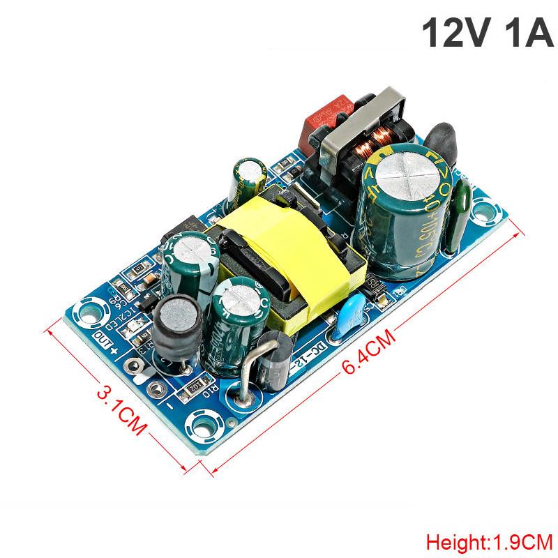 AC-DC 220V К 5V 12V 19V 24V 36V 48V 60V Плата блока питания 1A 2A 3A 4A 5A 6A 7A 8A 9A 13A 17A Импульсный блок питания с низким уровнем пульсаций Голая плата