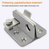 Stainless Steel Door Latch Anti-theft Sliding Bolts Lock Cabinet Latches Fitting  Home Hardware