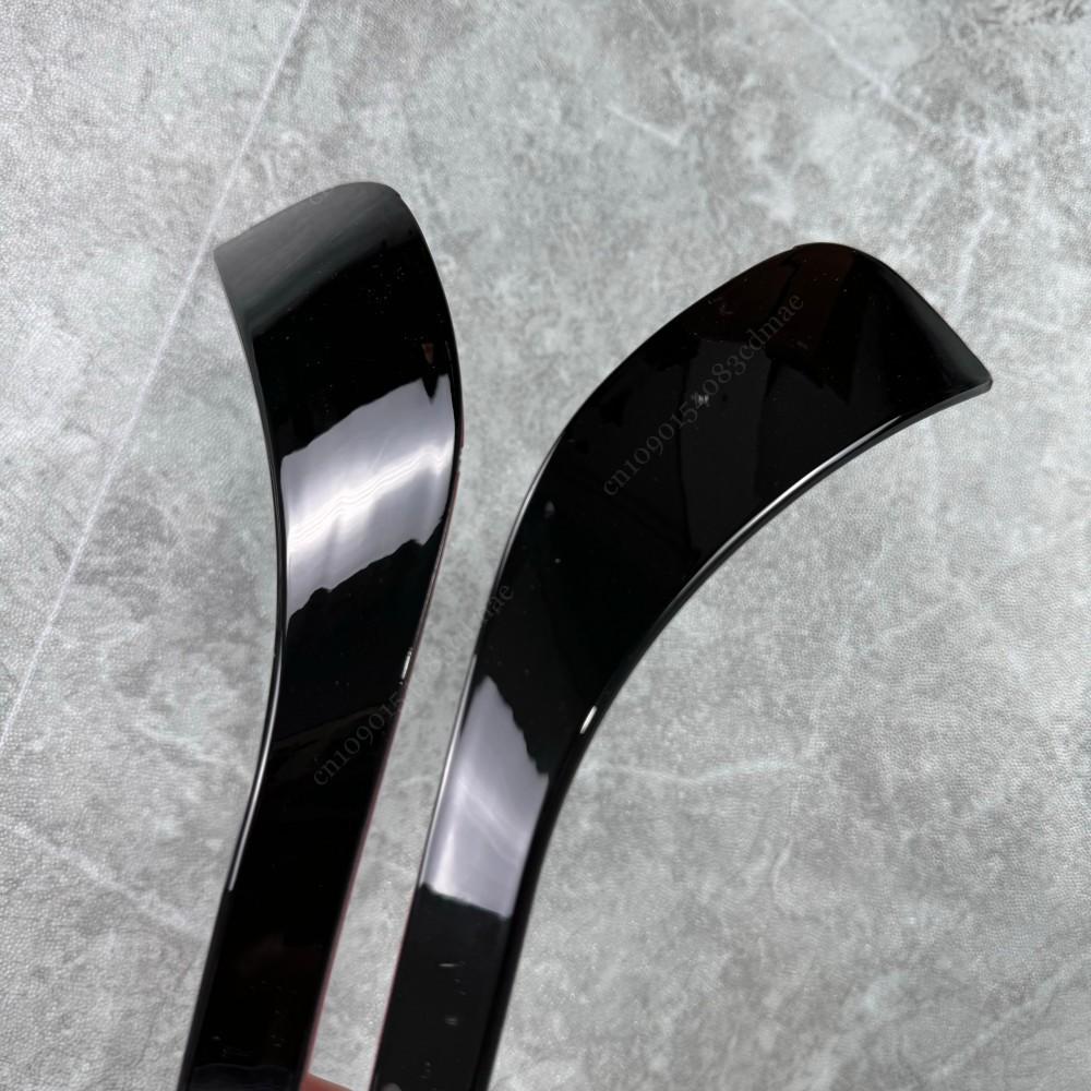 Front Bumper Spoiler Blade Canards For Mercedes Benz CLA W117 C117 Pre-facelift CLA200 45AMG 2013-2015 Splitter Trim Accessories