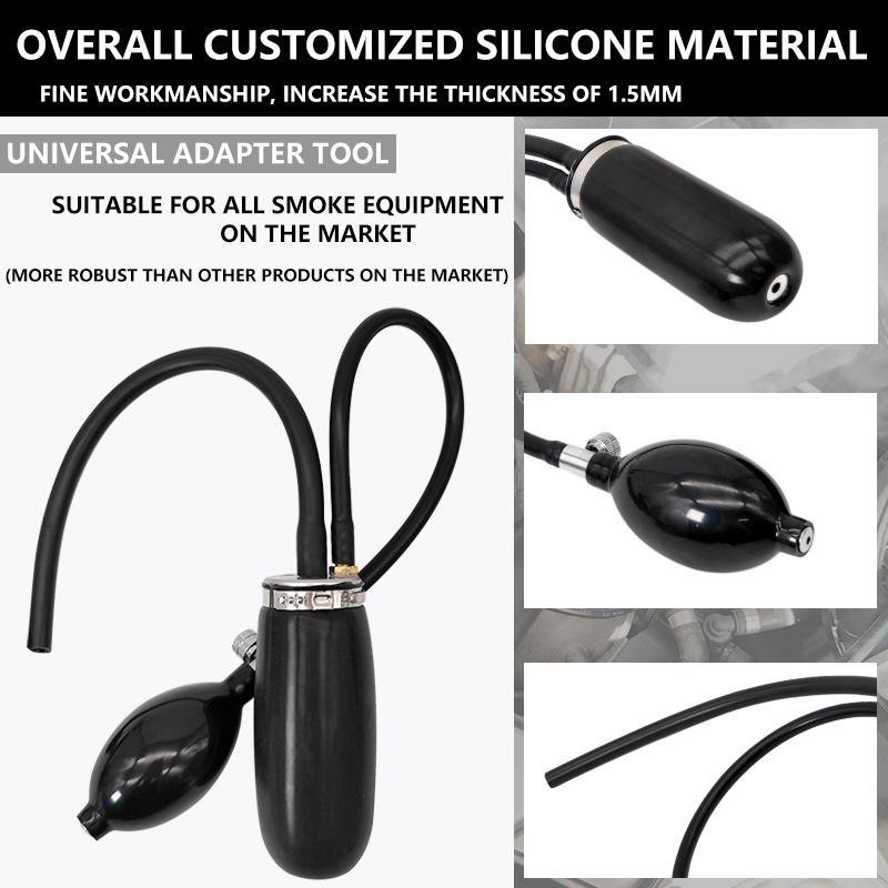 Universal Easy Intake Adapter Diagnostic Tool Quick Seal Entrance adapter Adapter for smoke leak detector Airbag tool