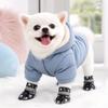 4Pcs Anti-slip Winter Dog Shoes Warm Pet Snow Boots Fashion Pet Shoes  for Small Medium Dog