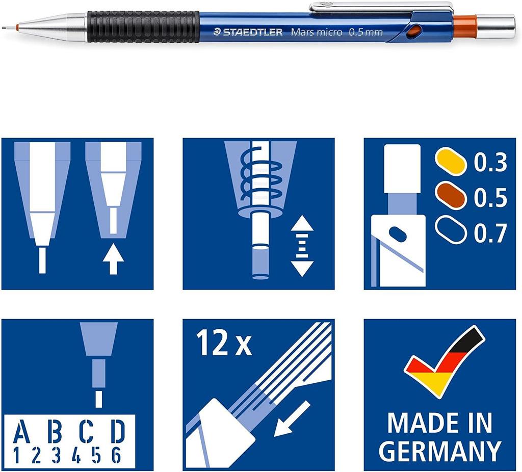 Staedtler Микромеханический карандаш Mars 0,5 мм