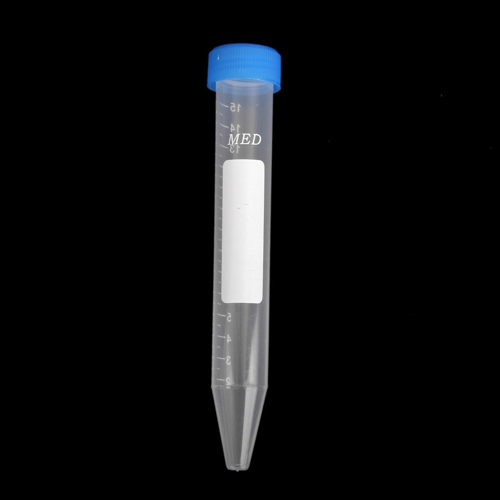5 шт. Пластиковая градуированная цилиндрическая центрифужная пробирка для лабораторного теста с крышками