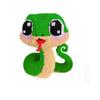 2025 год Змеи Развивающие строительные блоки Игрушка - Зеленая змея Пазл для мальчиков и девочек, Милые украшения и подарки