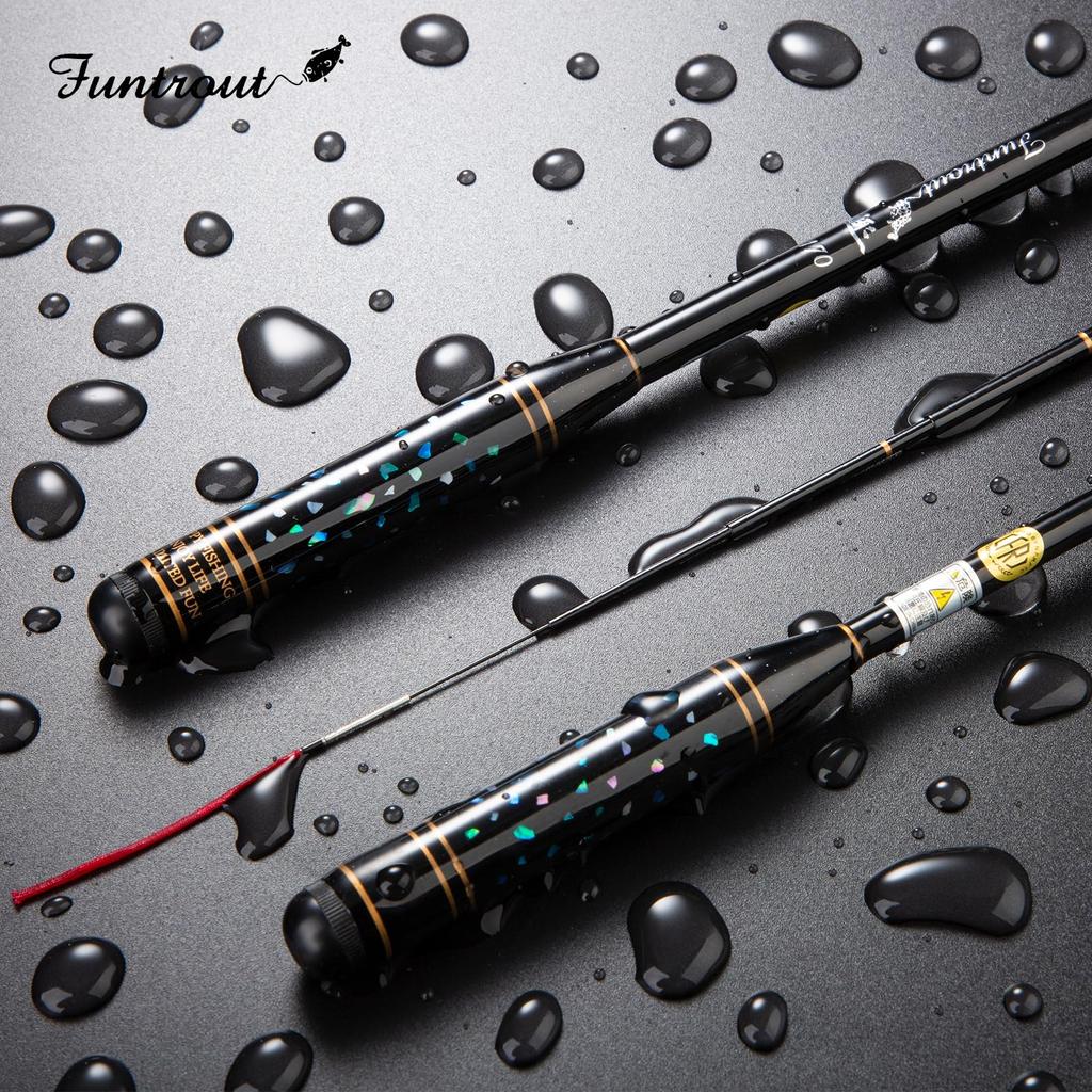 SeaQuest Funtiout 130cm Quaint Pocket Size Telescoping Fishing Rod Qu Funtiout 130