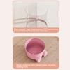 Transparent Vertical Toy Organizer Doll Storage Bucket Large Capacity Dustproof