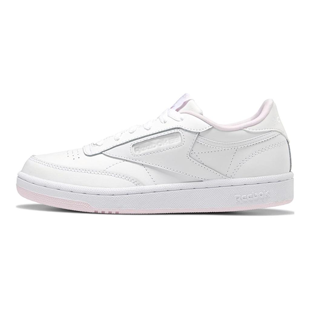 Reebok Детские кеды Club C Low Top для скейтбординга Белые Детские кеды для скейтбординга EF3216