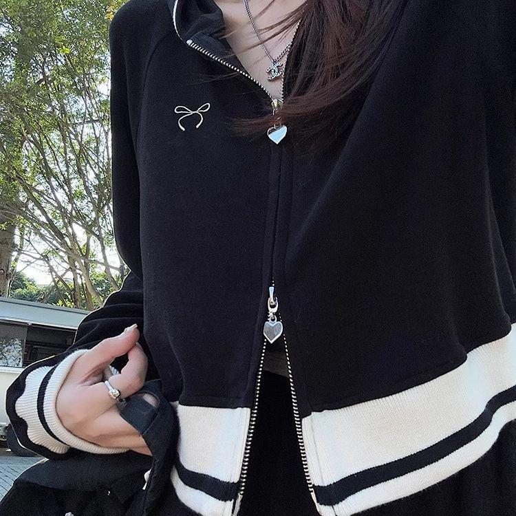 Women's Casual Korean-Style Two-Piece Sportswear Set for Spring and Autumn