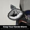 Motorcycle Handlebar Muffs Gloves Riding Cycling Mittens For Scooter E-Bike Snowmobile ATV Cold Weather Waterproof Windproof Thermal Gloves With