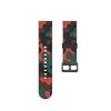 For Haylou Solar LS05 Camouflage Pattern Silicone Smart Watch Strap Replacement Watchband