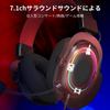H510 RGB Wired Gaming Headset Surround Sound 53mm Audio Drivers with Memory Foam Ear Pads and Reliable Fabric Cover Headphones USB Powered with Zeus-X