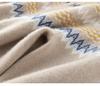 Женский кардиган из кашемира в стиле Fair Isle, утолщенный жаккардовый, с цветовыми блоками, стиль 2026