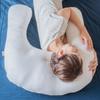 Nemuri Seisakusho DUAL-NEO Body Pillow, Washable Tencel, Side-Sleeping, U-Shaped Arch Pillow, Slim, Made in Japan, White